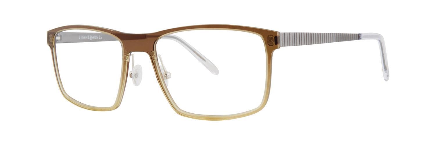 Jhane Barnes Planar Eyeglasses Bronze 55mm Men