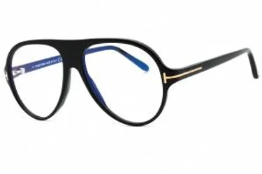 Tom Ford FT5012-B 001 Eyeglasses Shiny Black 53mm