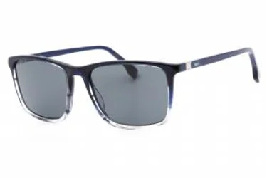 HUGO BOSS BOSS 1434/S 0HVE IR Sunglasses Bl Hrn Gry 56mm