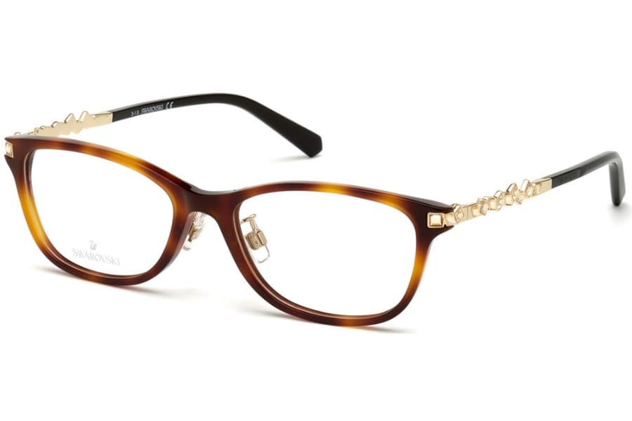 Swarovski SK5356D 052 Eyeglasses Tortoise 54mm Women