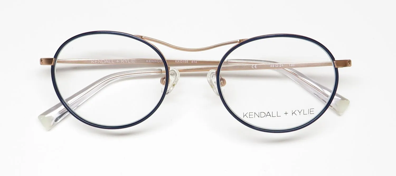 Kendall + Kylie Kko158 Kennedy 414 Eyeglasses Navy 49mm 2