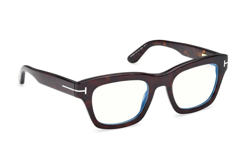 Tom Ford FT6036B 052 Eyeglasses Dark Havana 52mm Unisex 6