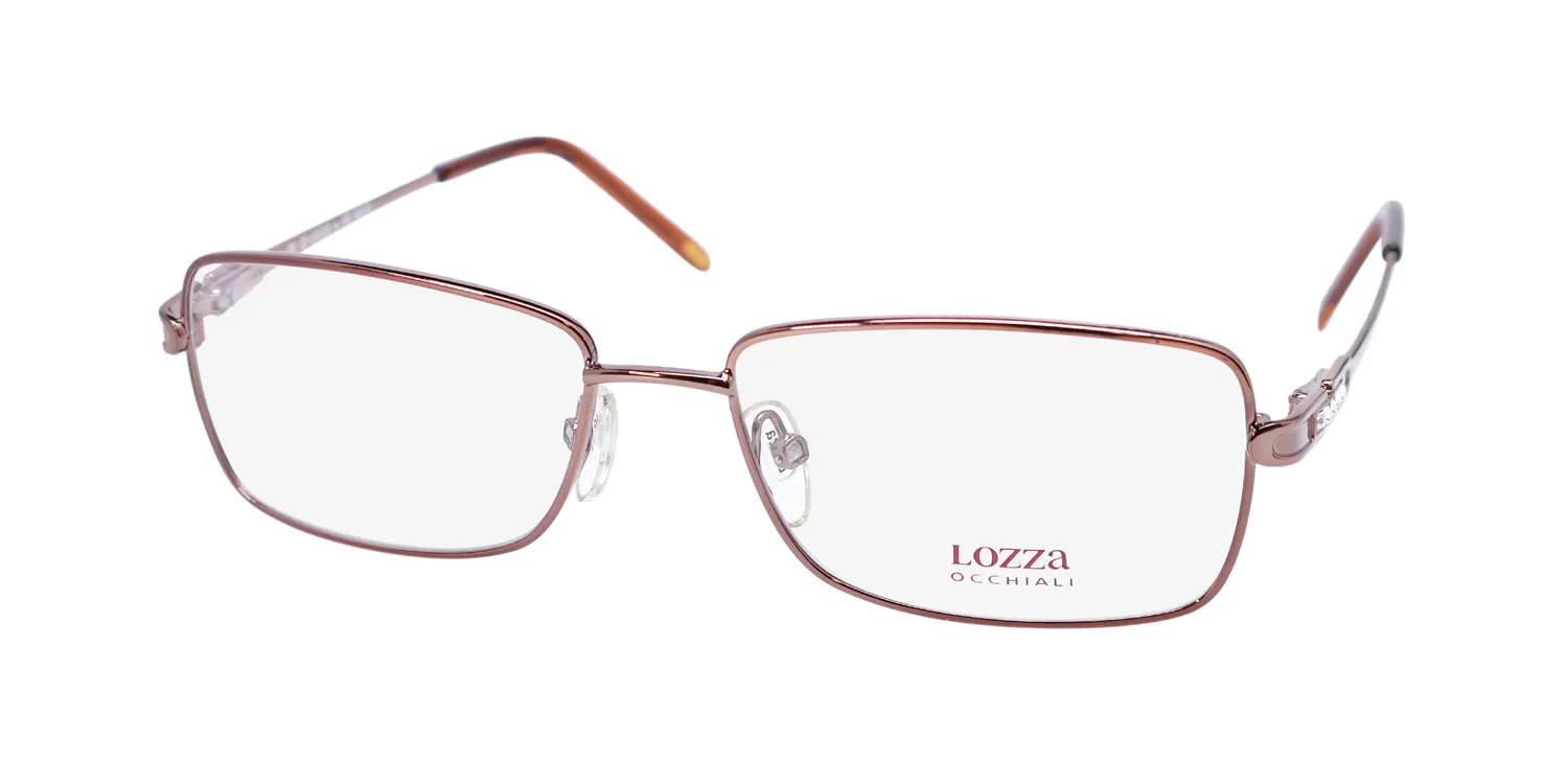 Lozza Vl2005s 8a1 Eyeglasses Brown 54mm