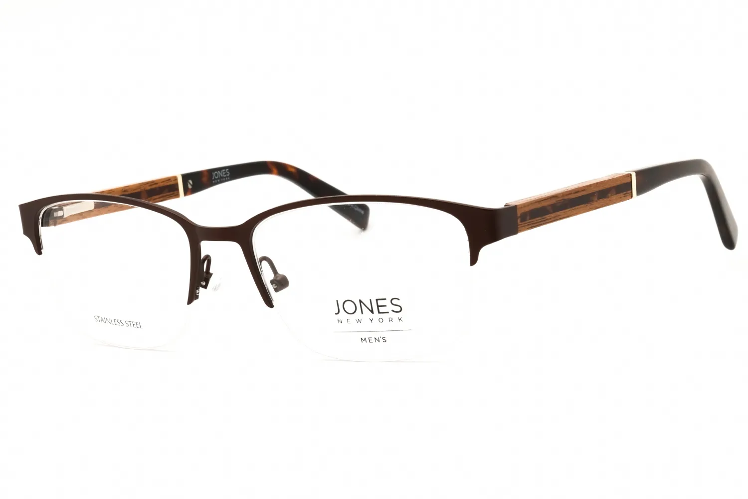 Jones New York VJOM375 0BRO Eyeglasses Brown 53mm Men