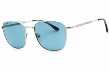 Lacoste L269S 046 Sunglasses Silver Azure 55mm