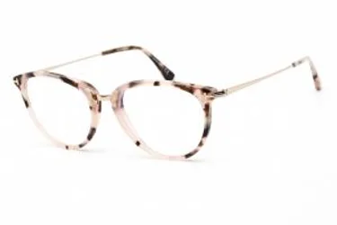 Tom Ford FT5640-B 055 Eyeglasses Colored Havana 51mm