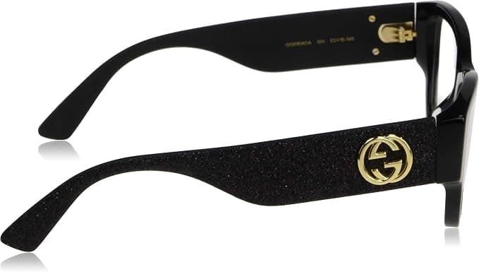 Gucci GG0104OA 001 Eyeglasses Black 53mm Women 3