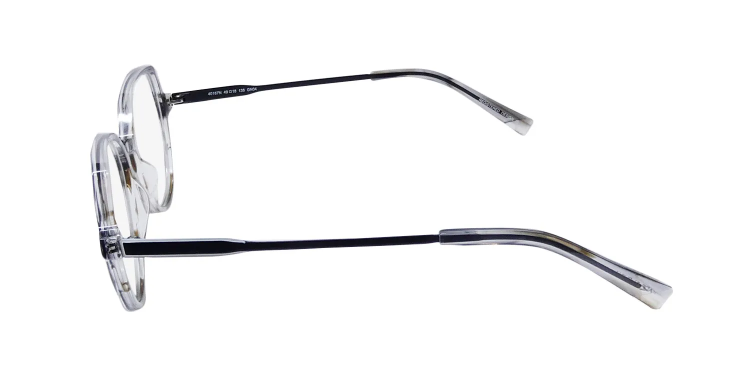 Morel Nomad 40167n gn04 Eyeglasses Grey Crystal 49mm 4