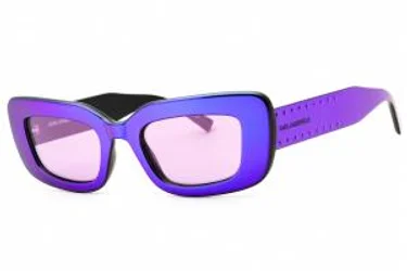 Karl Lagerfeld KL6164S 500 Sunglasses Mirror Purple 50mm
