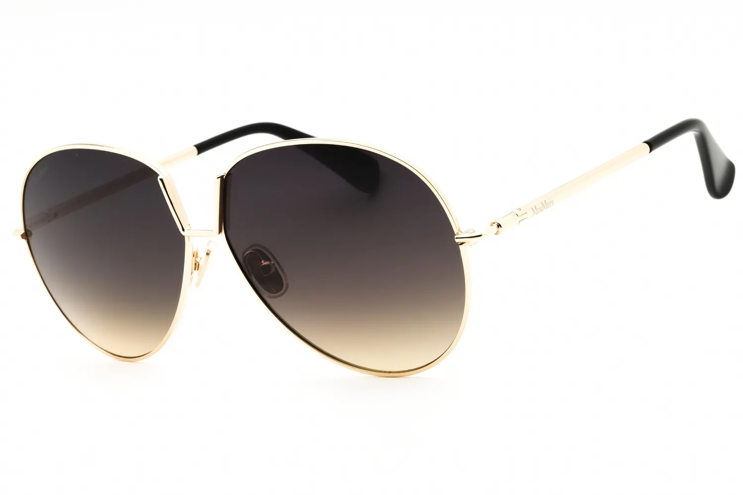 Max Mara MM0081 32B Sunglasses Gold 60mm Women