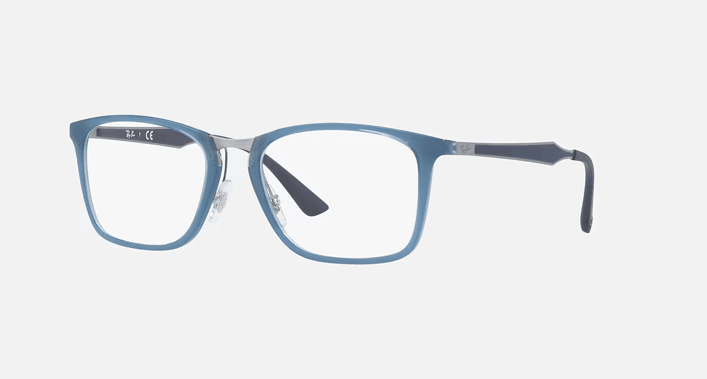 Ray-Ban RB7131 8019 RX7131 Eyeglasses Multicolor 55mm Men