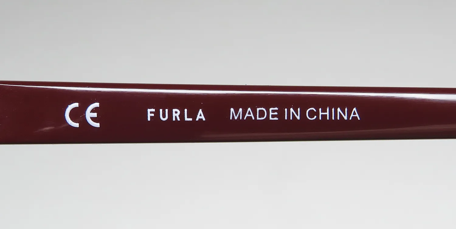 Furla Vfu393 0g96 Eyeglasses Burgundy 50mm 7