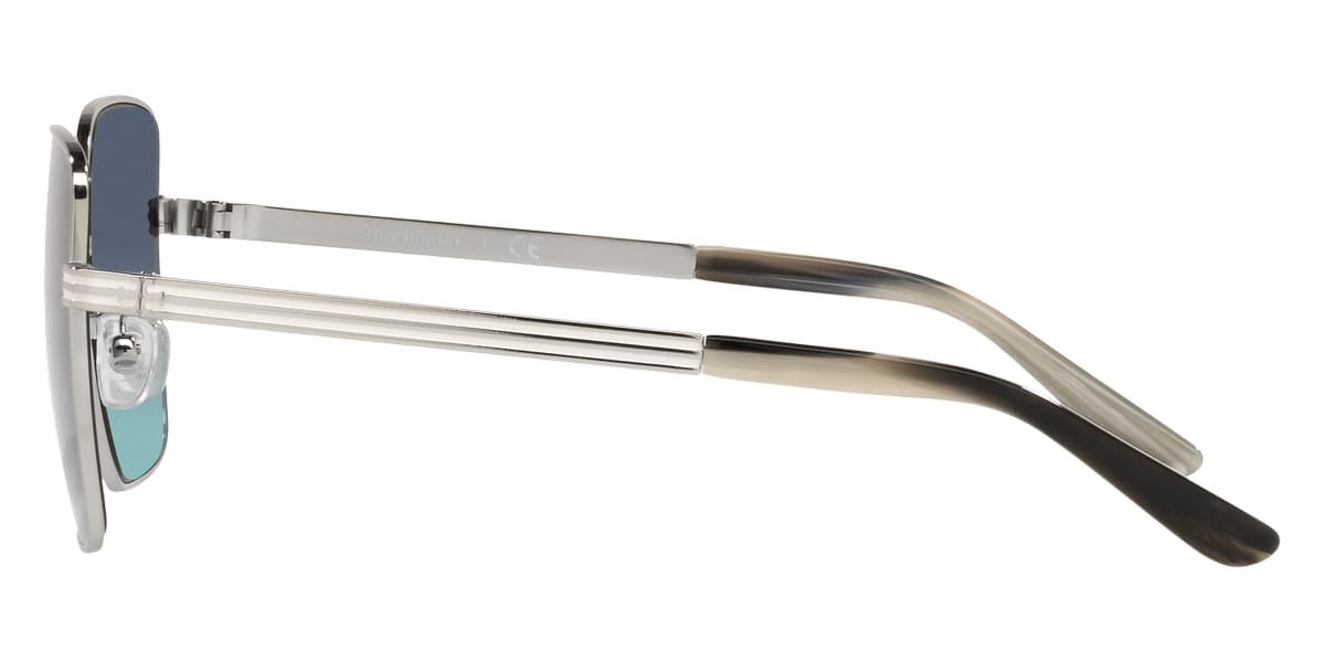 Tory Burch TY6087 33114S Sunglasses Shiny Silver 55mm Women 3