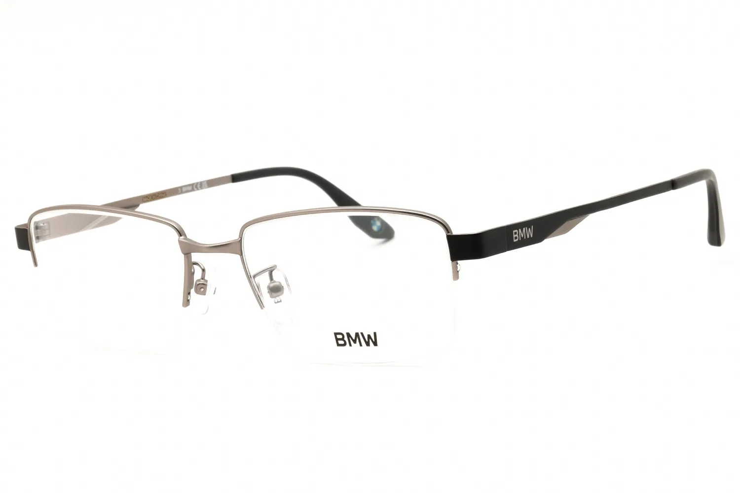 BMW BW5072-H 015 Eyeglasses Matte Light Ruthenium 56mm Men