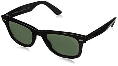 Ray-Ban RB2140 901/32 WAYFARER RB2140 Sunglasses Black 150mm Men