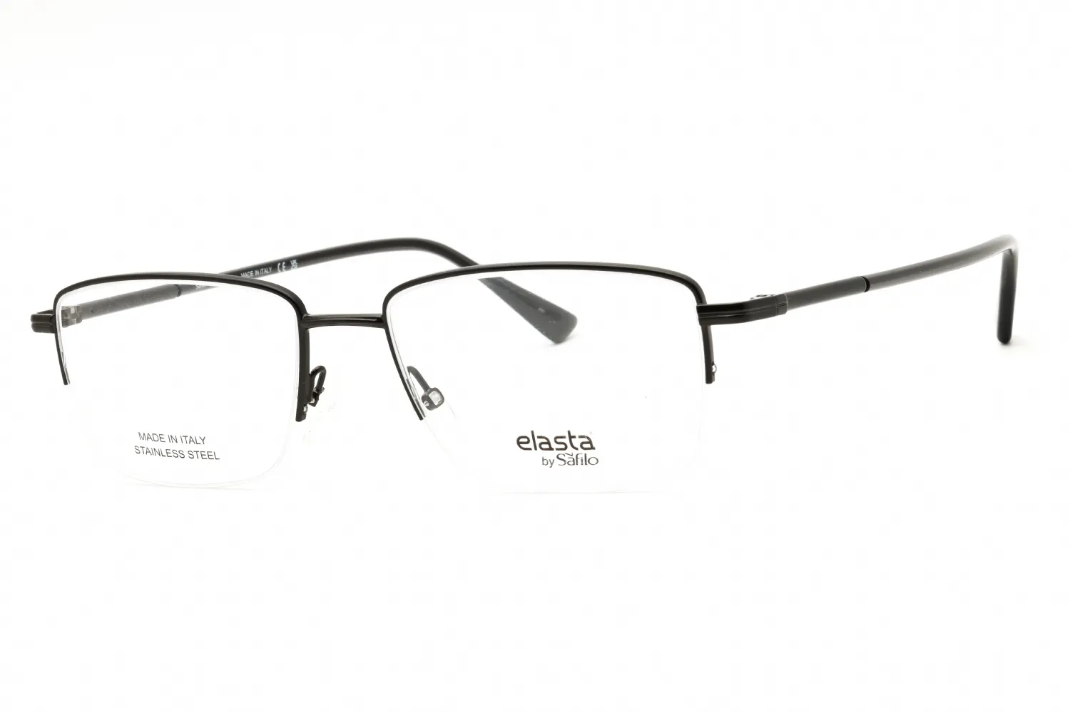 Elasta E 7249 0284 00 Eyeglasses Blk Ruthenium 56mm Men