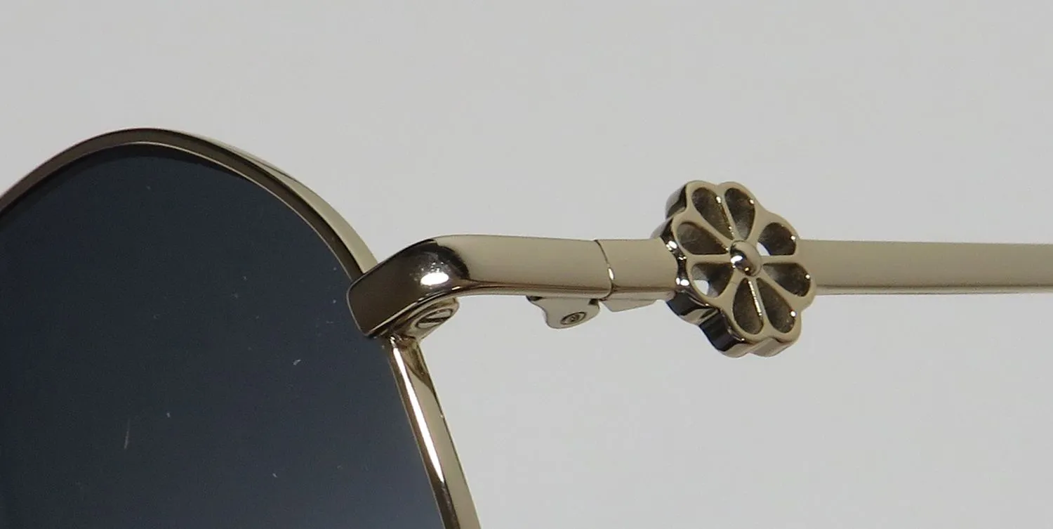 Kate Spade Venus/F/S rhl9o Sunglasses Gold Black 56mm 6