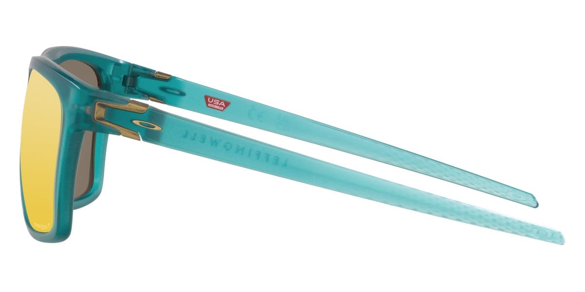 Oakley Leffingwell OO9100 0657 Sunglasses Green 57mm Men 3