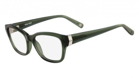 Nine West NW5115 317 Eyeglasses Green 52mm Women