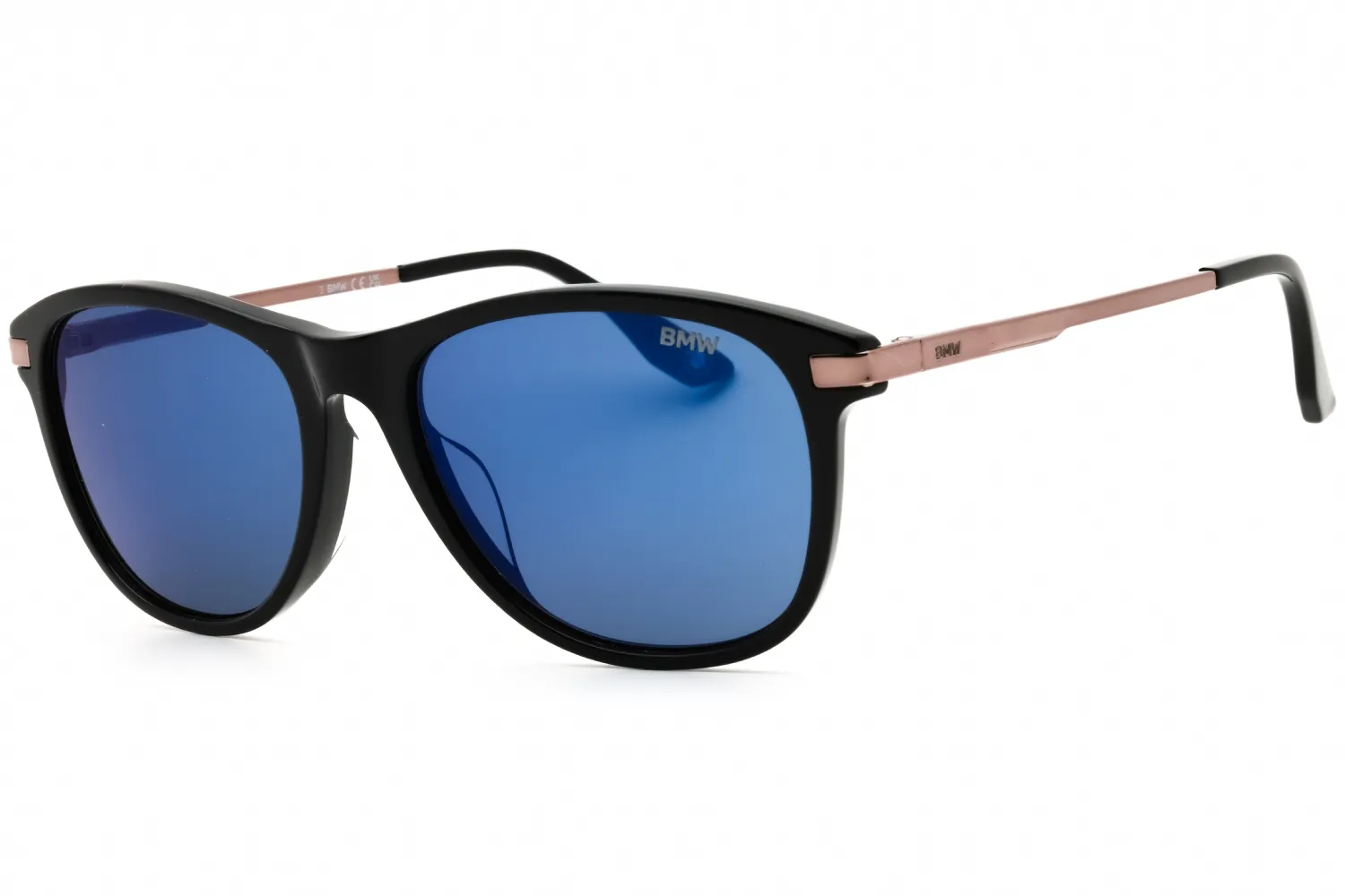 BMW BW0060-H 01V Sunglasses Shiny Black 54mm Men