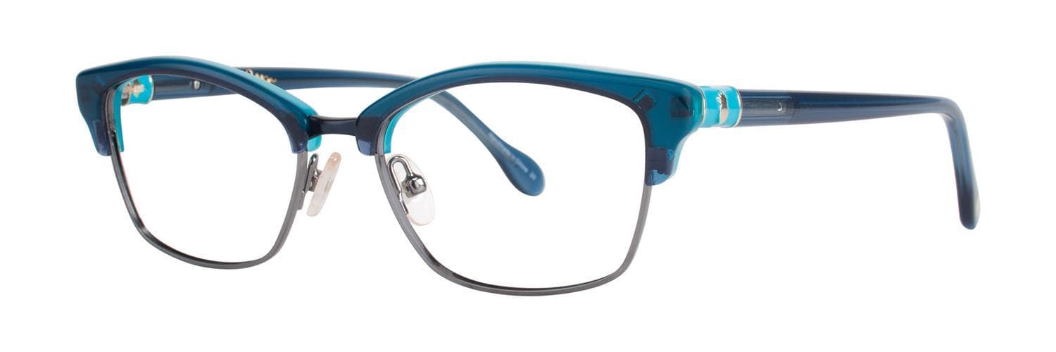 Lilly Pulitzer Rossmore Eyeglasses Blue 49mm Women