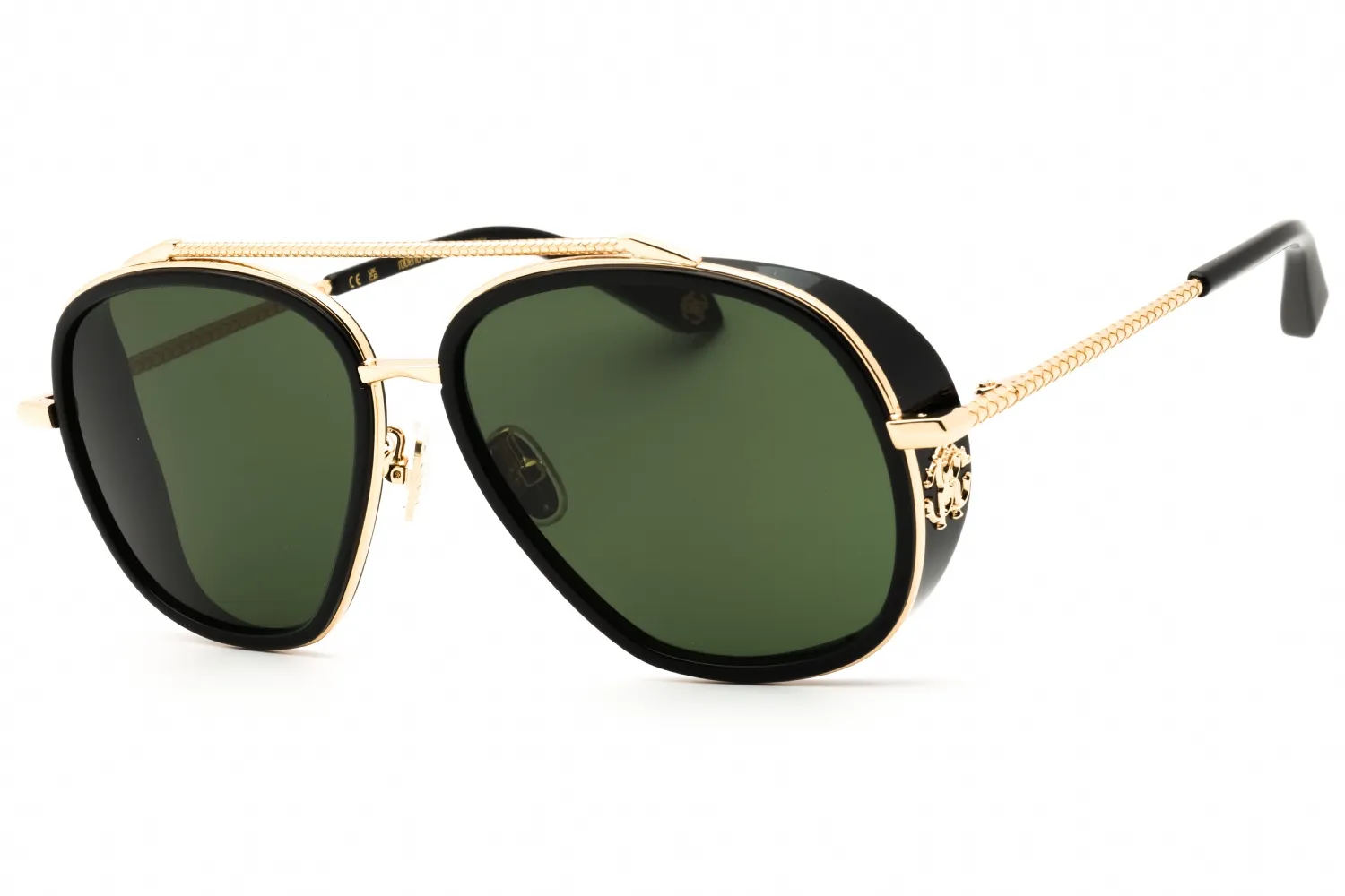 Roberto Cavalli SRC008M 0300 Sunglasses Shiny Rose Gold 59mm Unisex