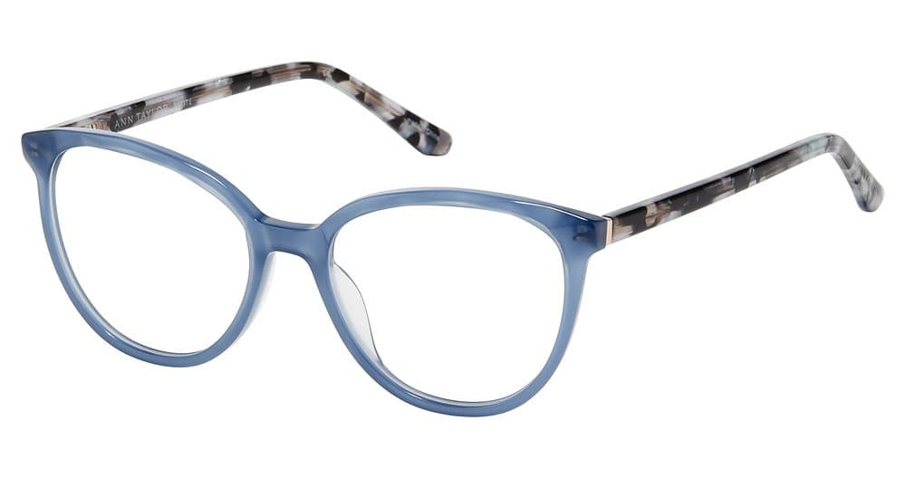 Ann Taylor ATP816 03 Eyeglasses Slate Blue 48mm Women