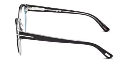 Tom Ford FT5954B 003 Eyeglasses Black 54mm Women 3