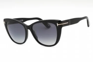 Tom Ford FT0937 01D Sunglasses Shiny Black 57mm