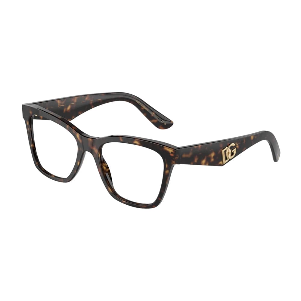 Dolce&Gabbana DG3374 502 Eyeglasses Brown 53mm Women