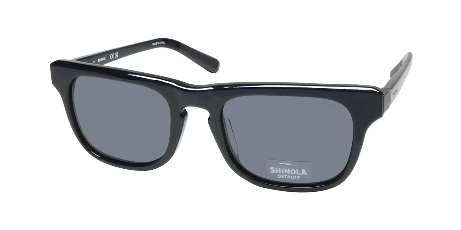 Flexon Shinola 1502s 001 Sunglasses Black 52mm