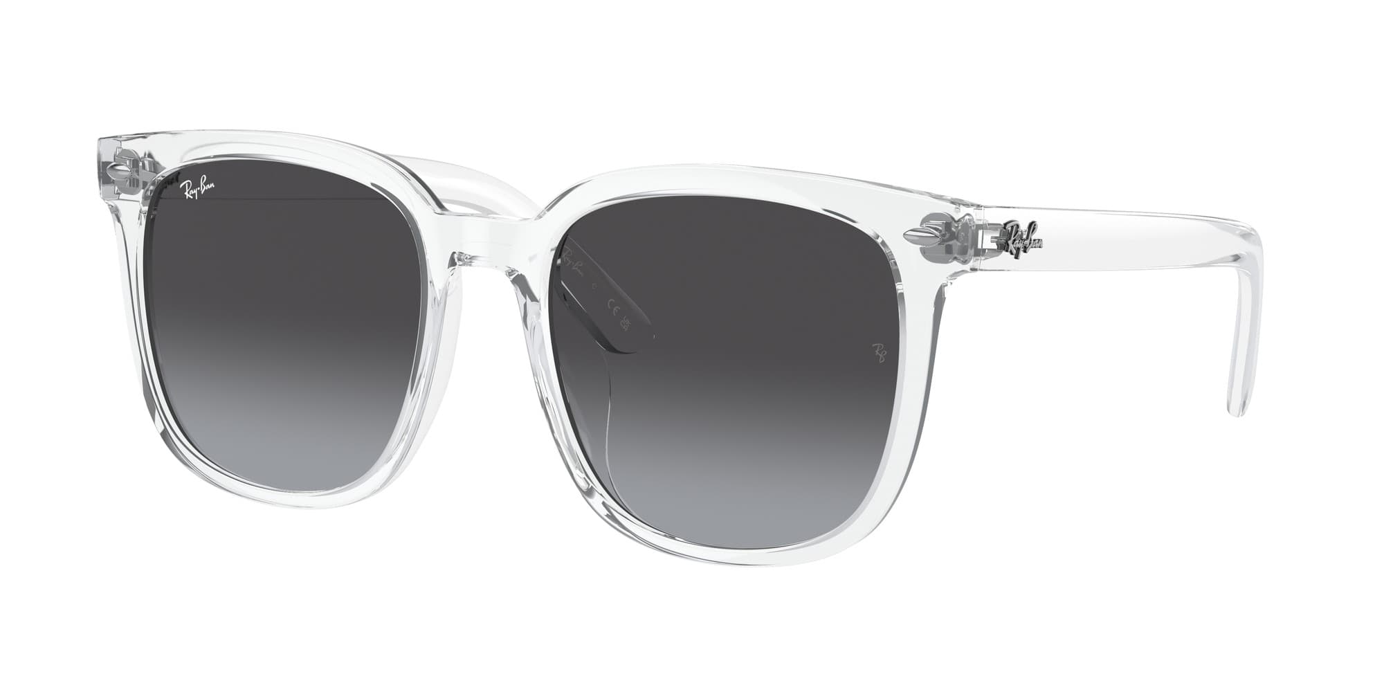Ray-Ban RB4401D 6447/8G RB4401D Sunglasses Clear 150mm Unisex
