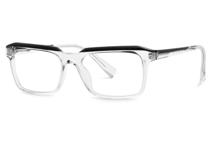 Alain Mikli A03168 004 Eyeglasses Black Crystal Damier 54mm Men