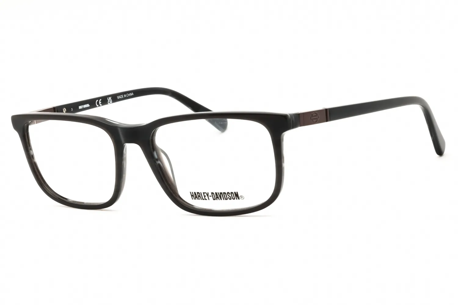 Harley Davidson HD50046 005 Eyeglasses Black 54mm Men