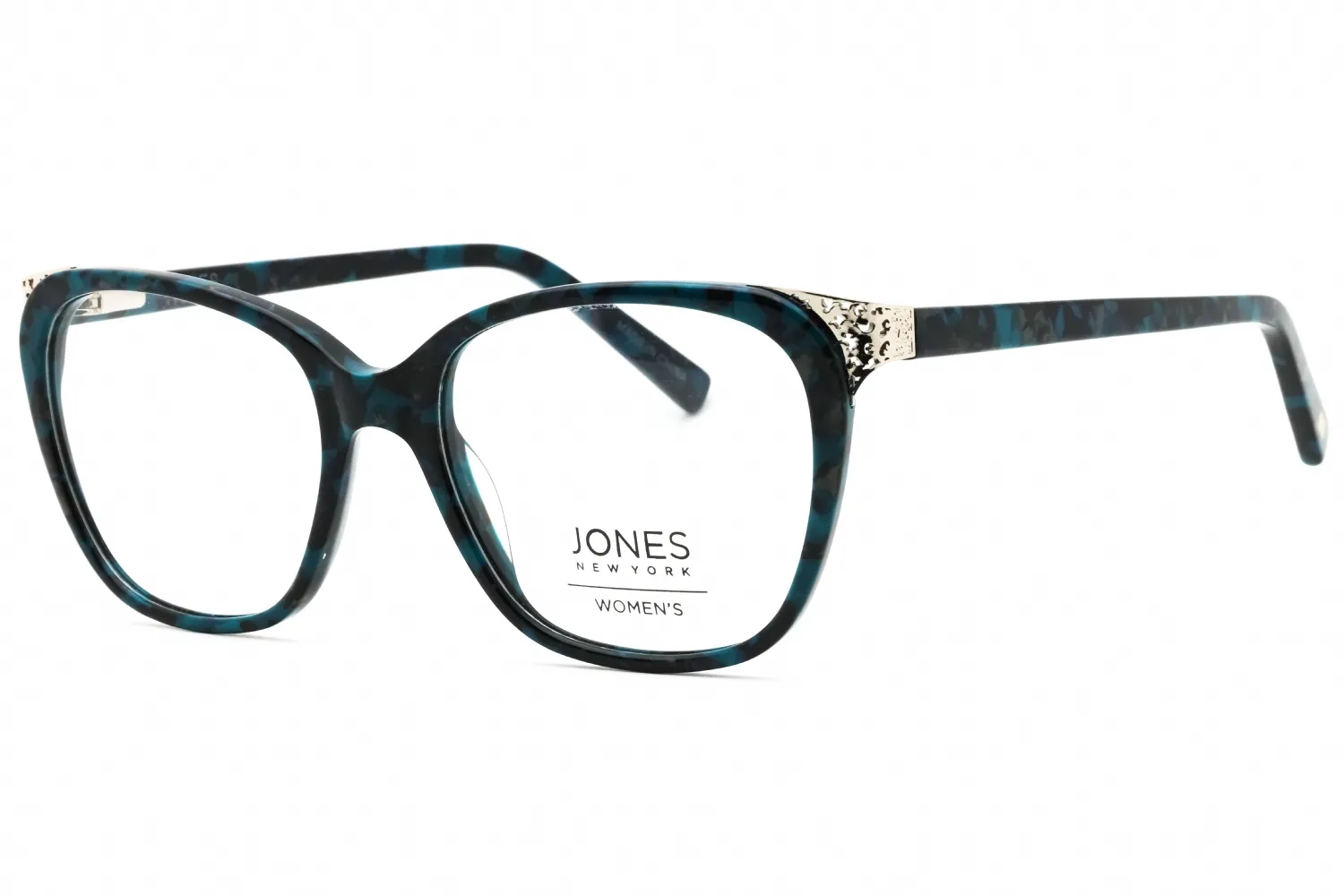 Jones New York VJON783 0BLH Eyeglasses Blue Havana 52mm Women