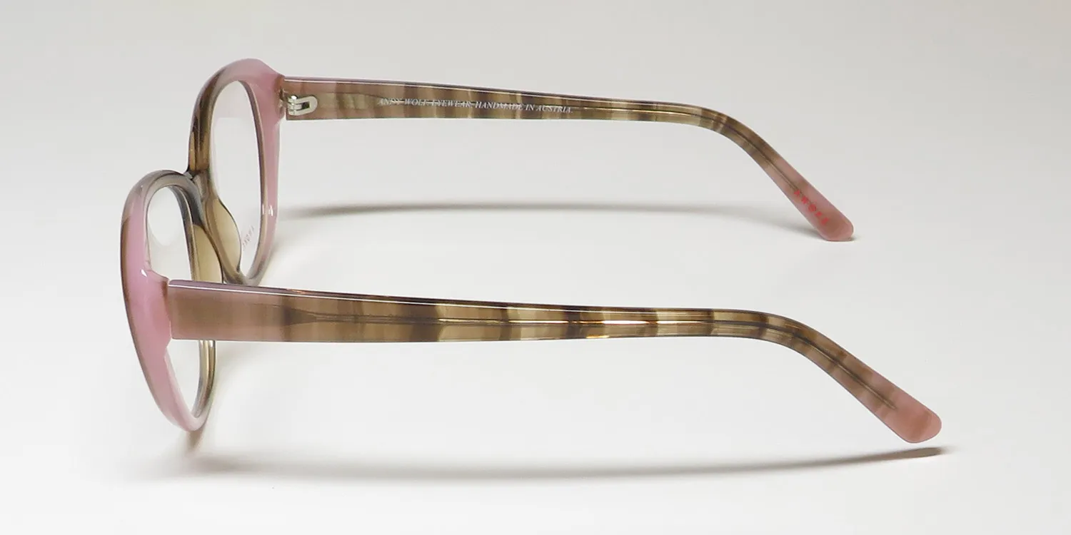 Andy Wolf 5038 d Eyeglasses Brown 53mm 4