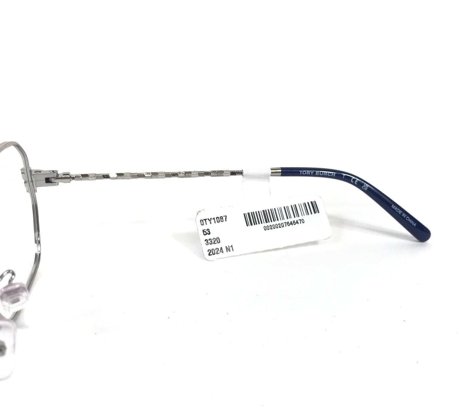 Tory Burch TY1087 3320 Eyeglasses Silver 53mm Women 9