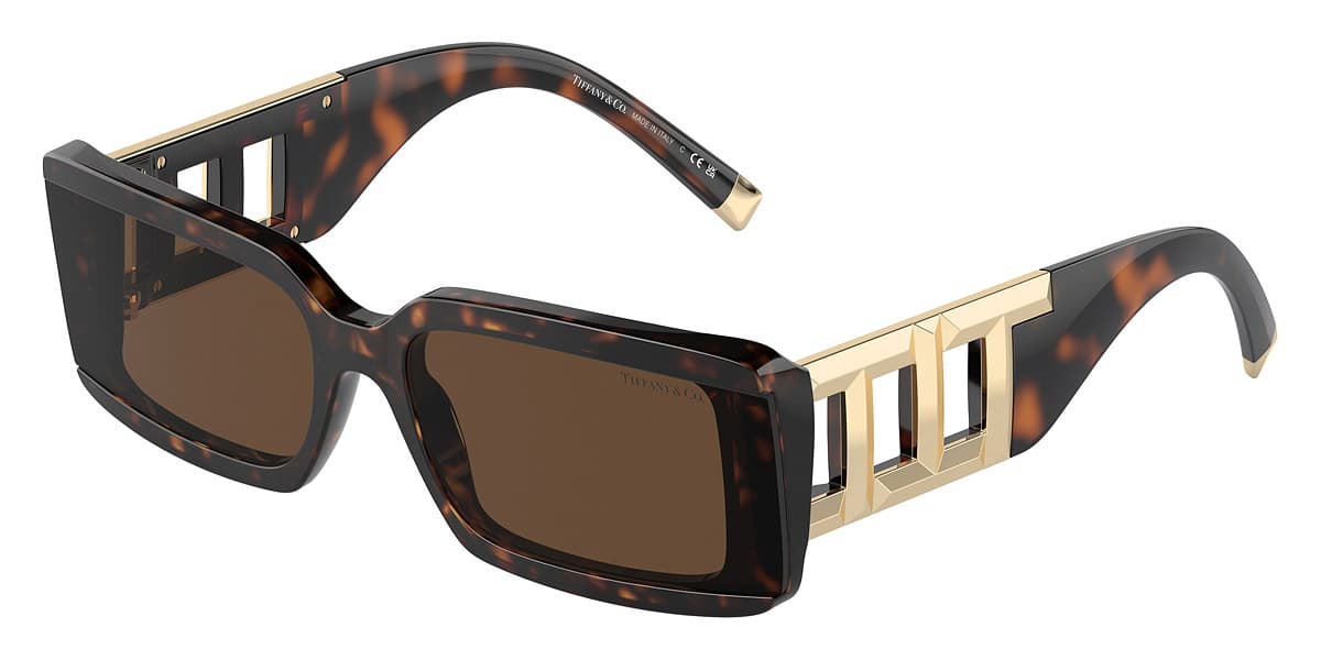 Tiffany & Co. TF4197 8015/3G Sunglasses Havana 52mm Women
