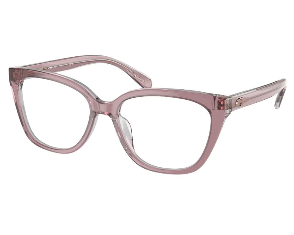 Coach HC6226F 5782 Eyeglasses Transparent Rose 56mm Women