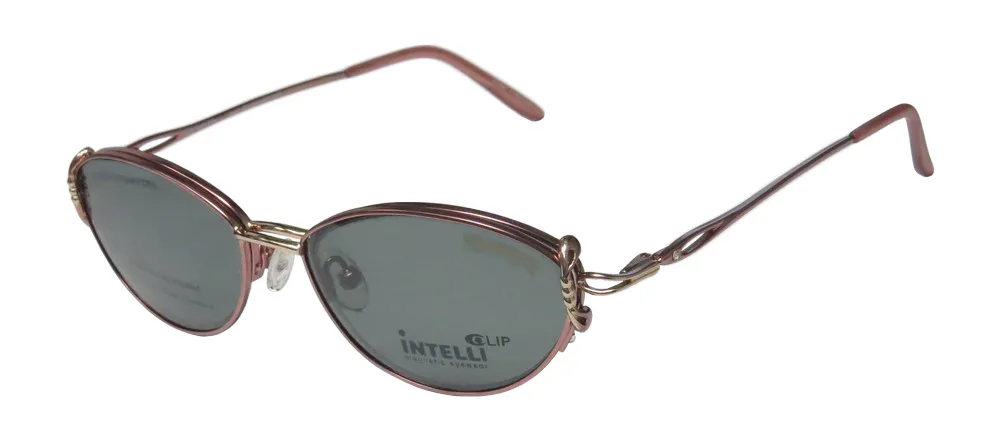 Elite Eyewear 712 pink / gold Eyeglasses Pink 51mm