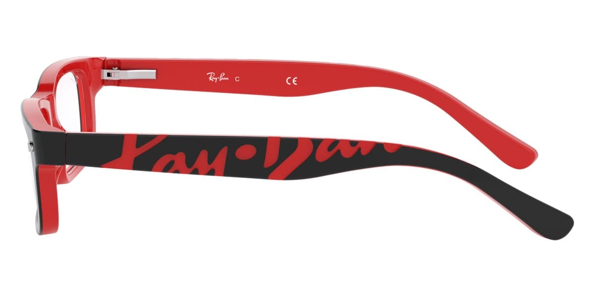 Ray-Ban RB1535 3573 Eyeglasses Black 48mm Kids 3