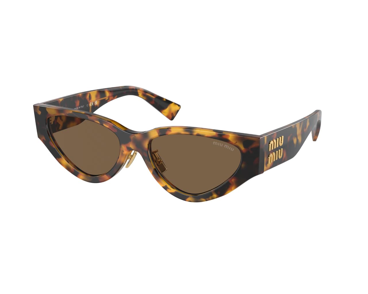 Miu Miu SMU03Z VAU-06B Sunglasses Brown 140mm Women