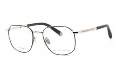 Philipp Plein VPP020M 0S30 Eyeglasses Shiny Palladium 53mm