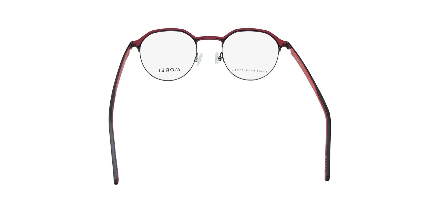 Morel Lightec 30309l nr01 Eyeglasses Matte Black 48mm 5