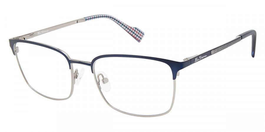 Ben Sherman NORTON C03 Eyeglasses Navy Lite Gunmetal 53mm Men