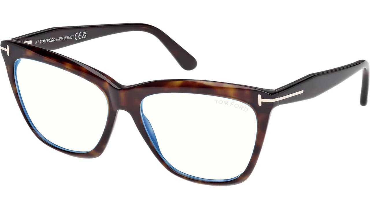 Tom Ford FT6064B 052 Eyeglasses Dark Havana 56mm Women