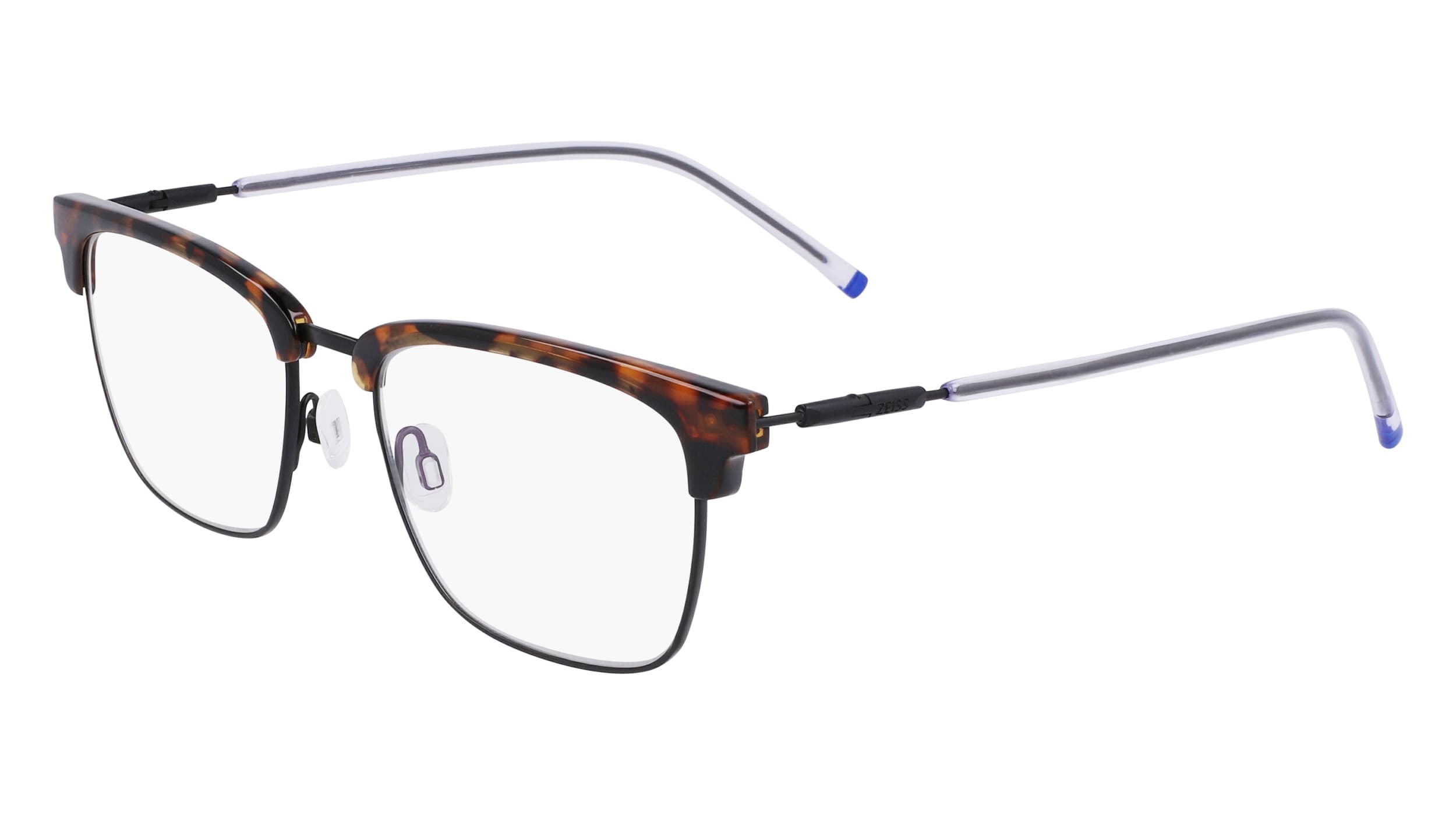 Zeiss ZS22300 239 Eyeglasses Dark Tortoise 53mm Men