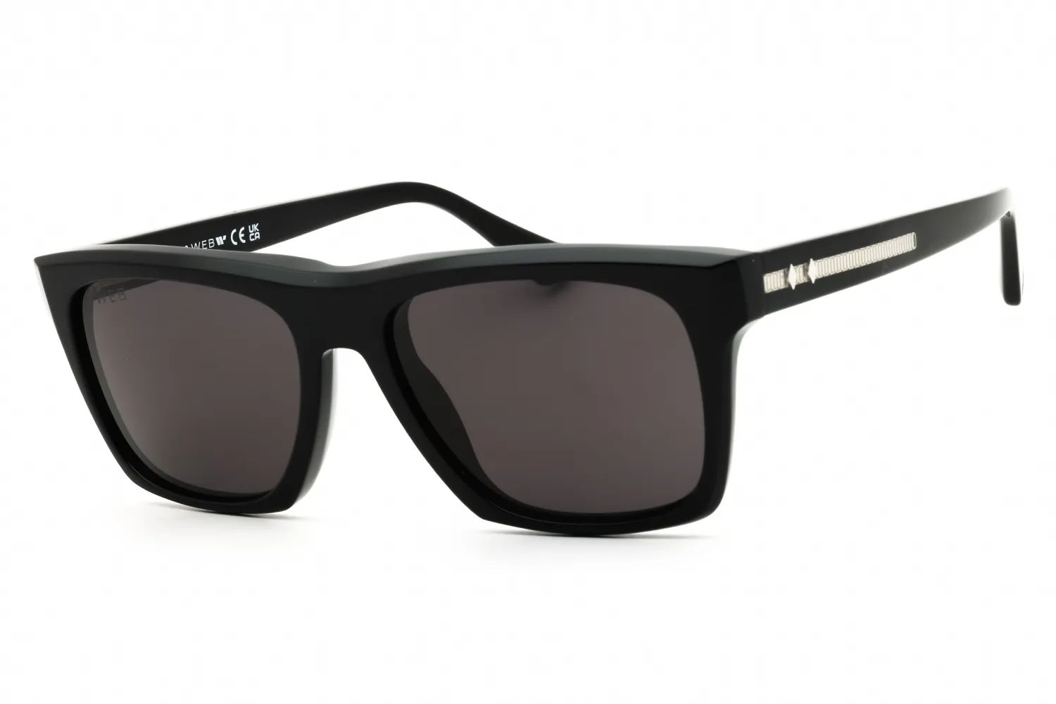 Web WE0350 01A Sunglasses Shiny Black 55mm Men