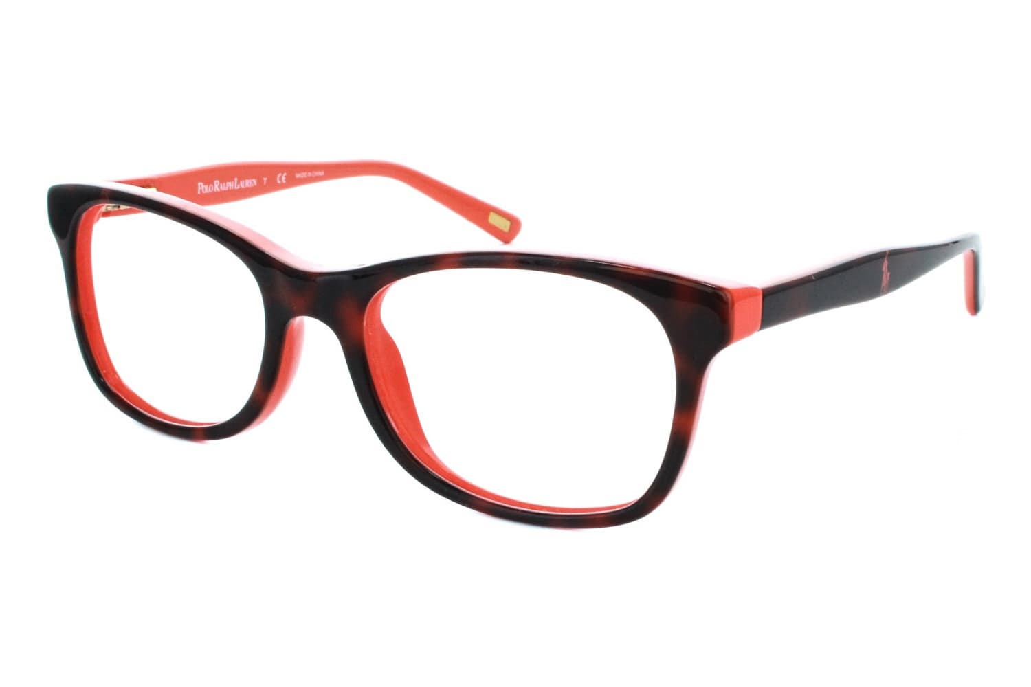 Polo Ralph Lauren 8522 1245 Eyeglasses Tortoise Red 46mm Kids