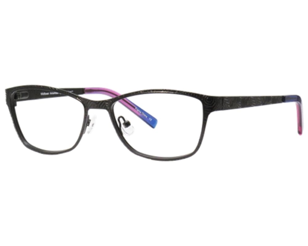 Wildflower Arrowhead Eyeglasses Black Moon 53mm Women